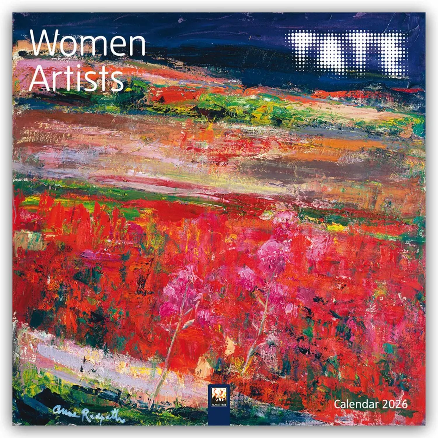 Wandkalender Woman Artists - Künstlerinnenkalender 2026 - Original Flame Tree...