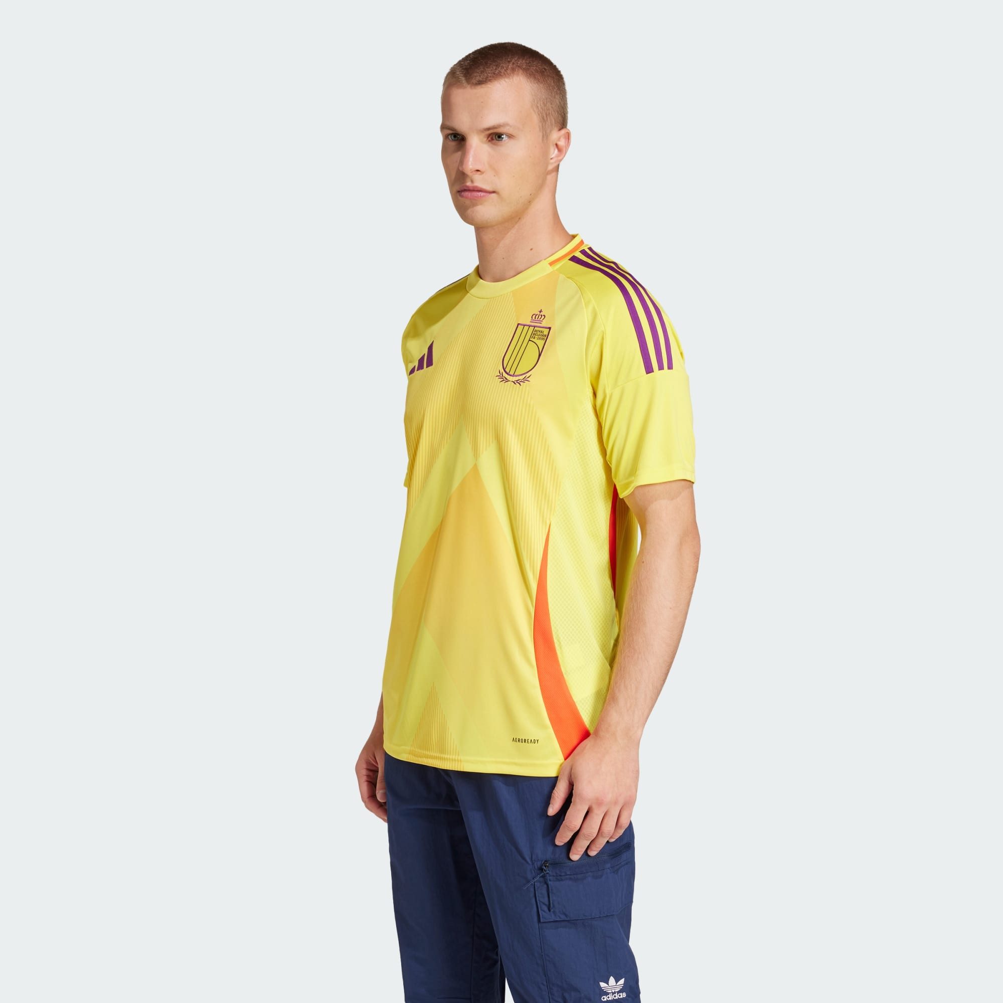adidas Performance Fußballtrikot BELGIEN 25 FRAUENTEAM AUSWÄRTSTRIKOT (1-tlg)