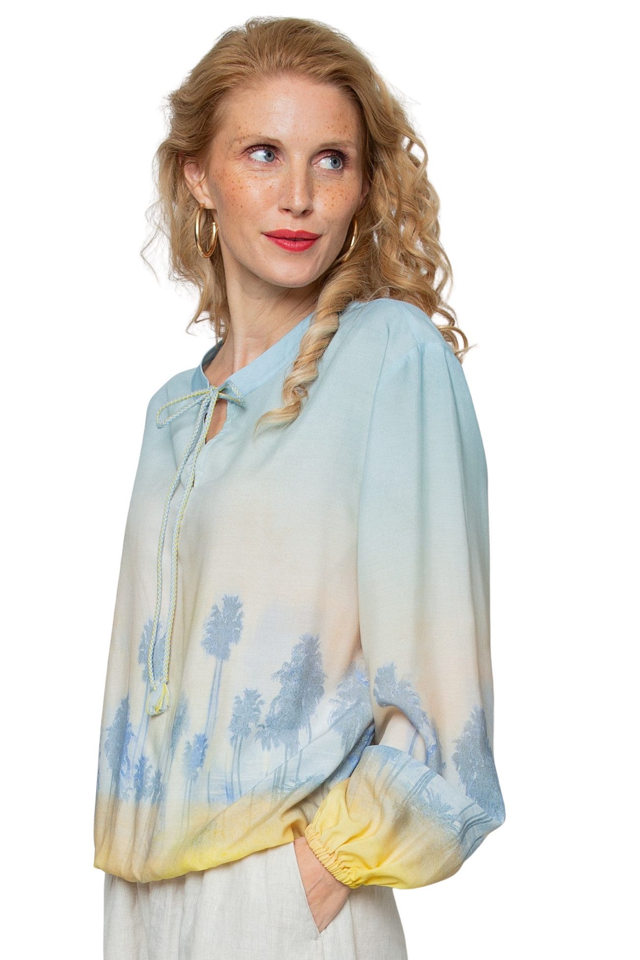 Emily Van Den Bergh Schlupfbluse Damenbluse 8826-520
