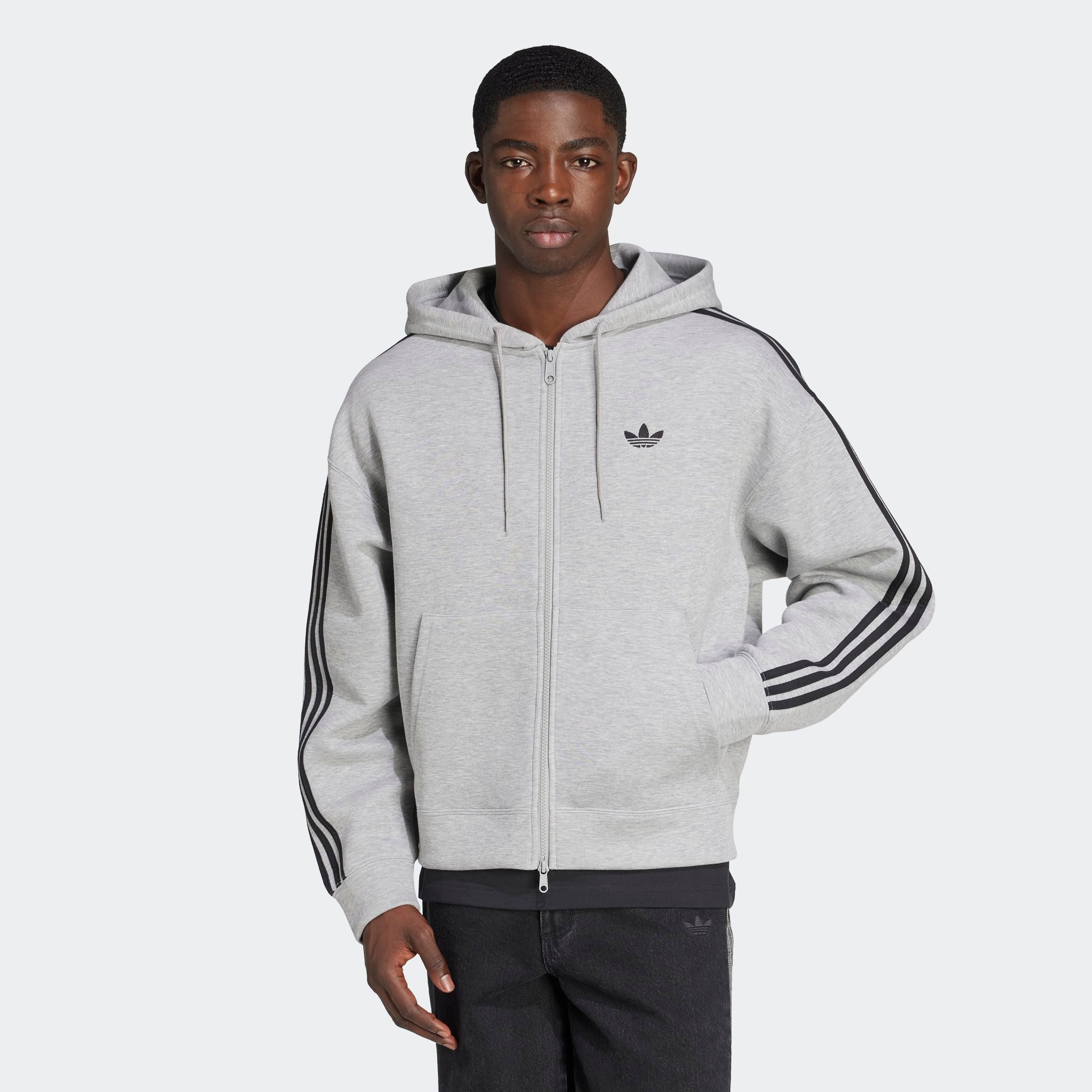 adidas Originals Kapuzensweatshirt SPACER HOODIE mit Reißverschluss, locker günstig online kaufen