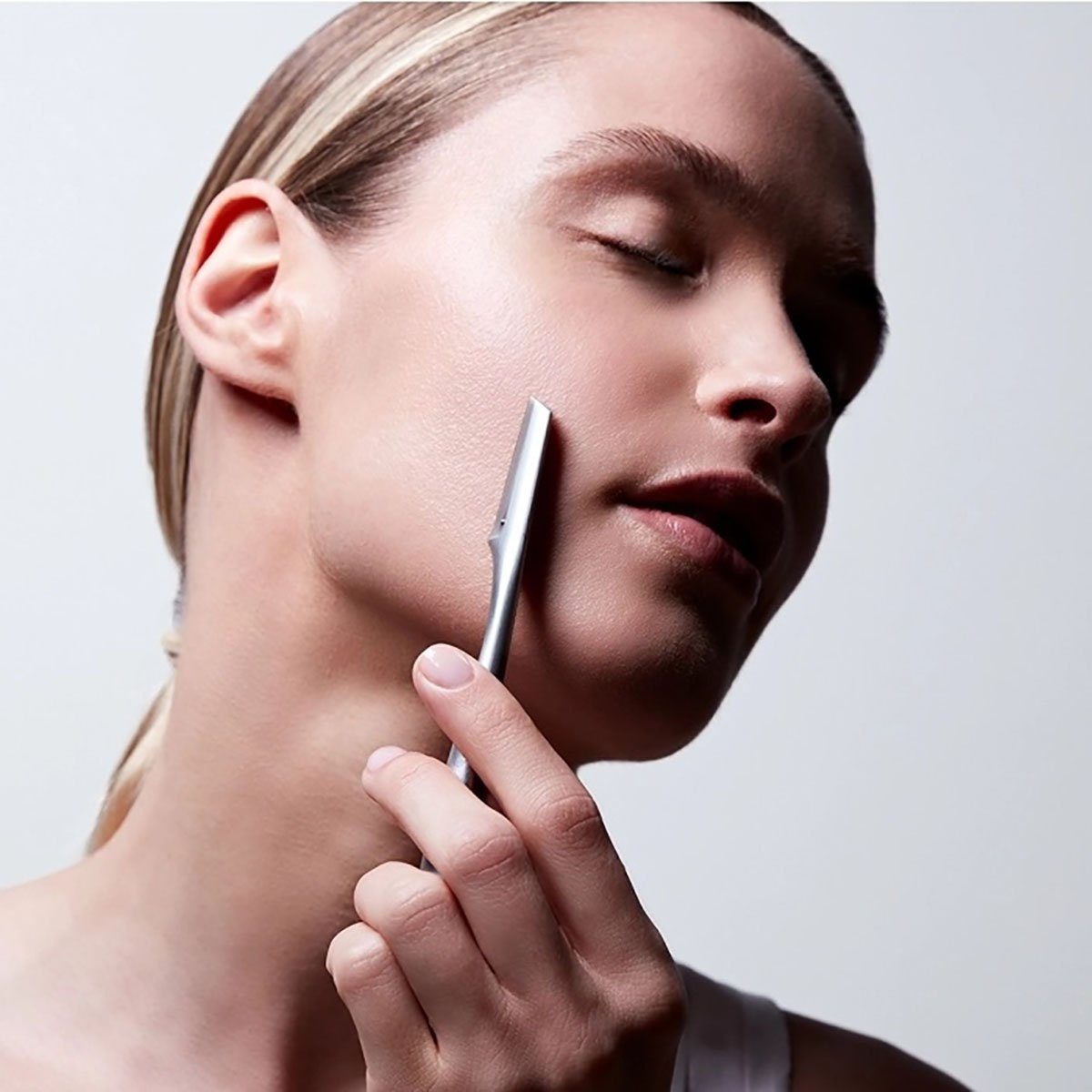 Zwilling Gesichtshaarrasierer ZWILLING Gesichtshaar-Rasierer, Edelstahl mattiert auswechselbaren