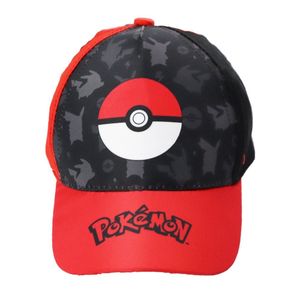 POKÉMON Baseball Cap Pokemon Pokeball Kinder Basecap Gr. 52 bis 54