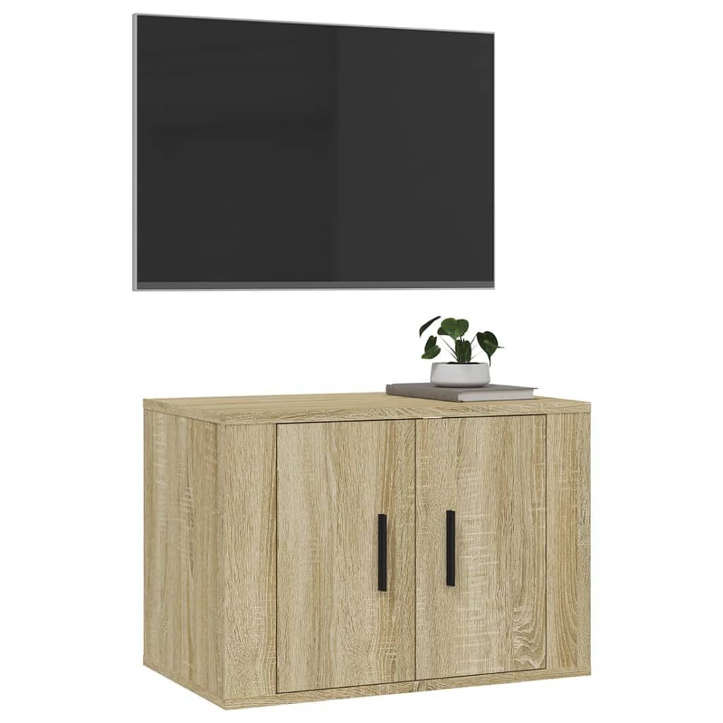 57x34,5x40 cm furnicato TV-Schrank Sonoma-Eiche TV-Wandschrank
