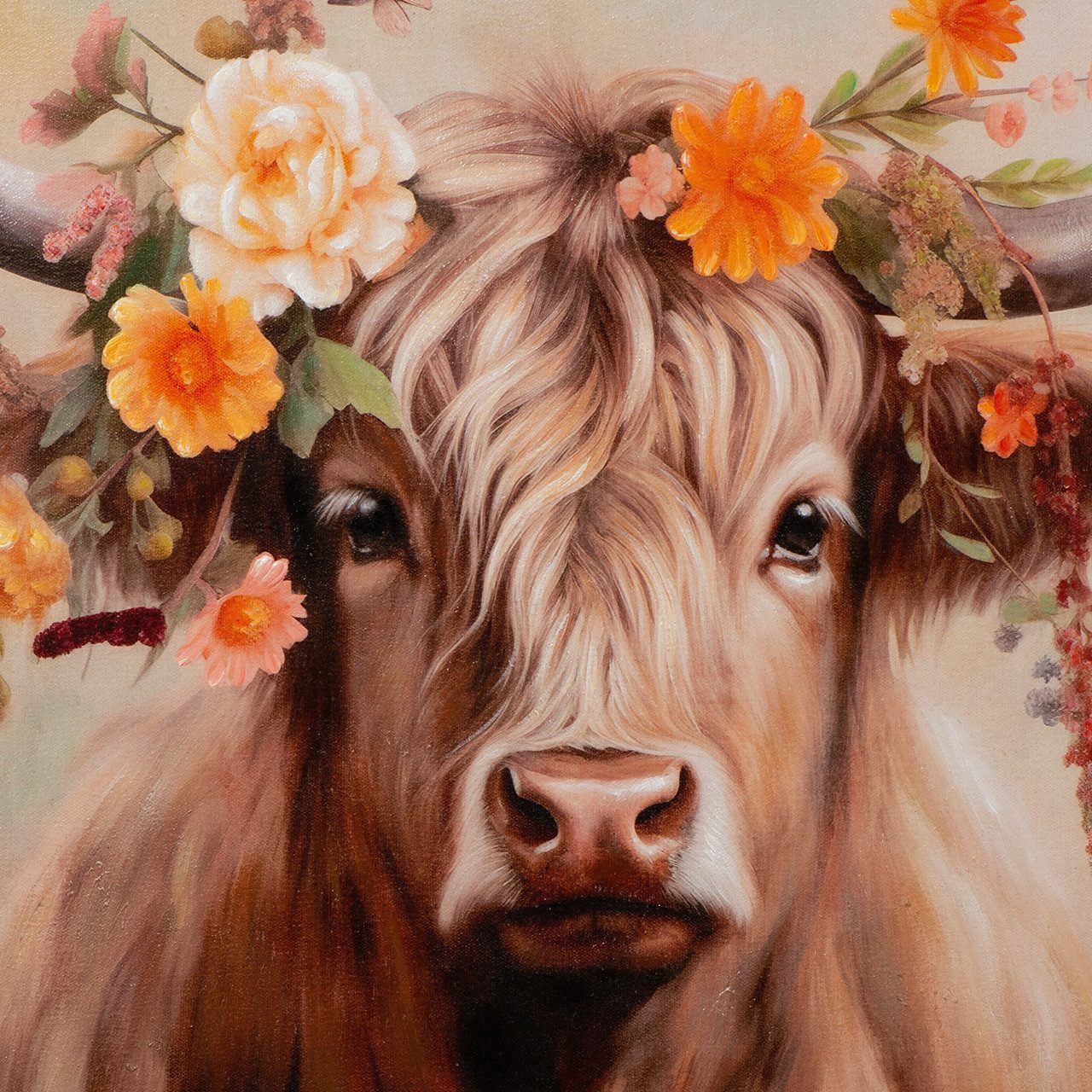 ArtUniverse Gemälde Lovley Linda 80 x 80 cm, Tiermotiv – Bild 5 von 5