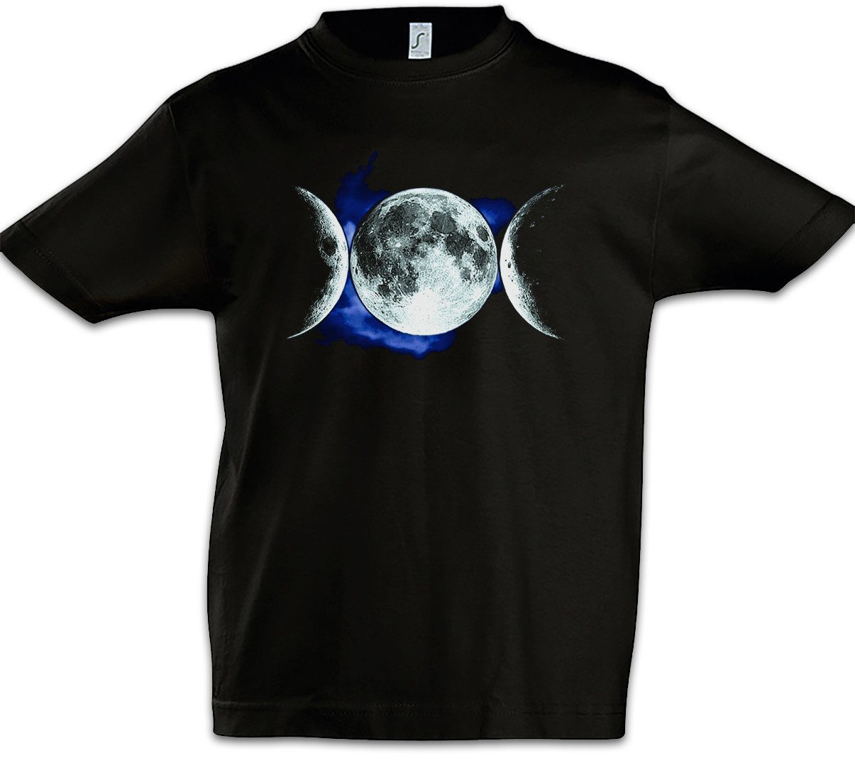 Print-Shirt Triple Goddess Kinder T-Shirt Crowley Graves Celtic Heidentum Heide