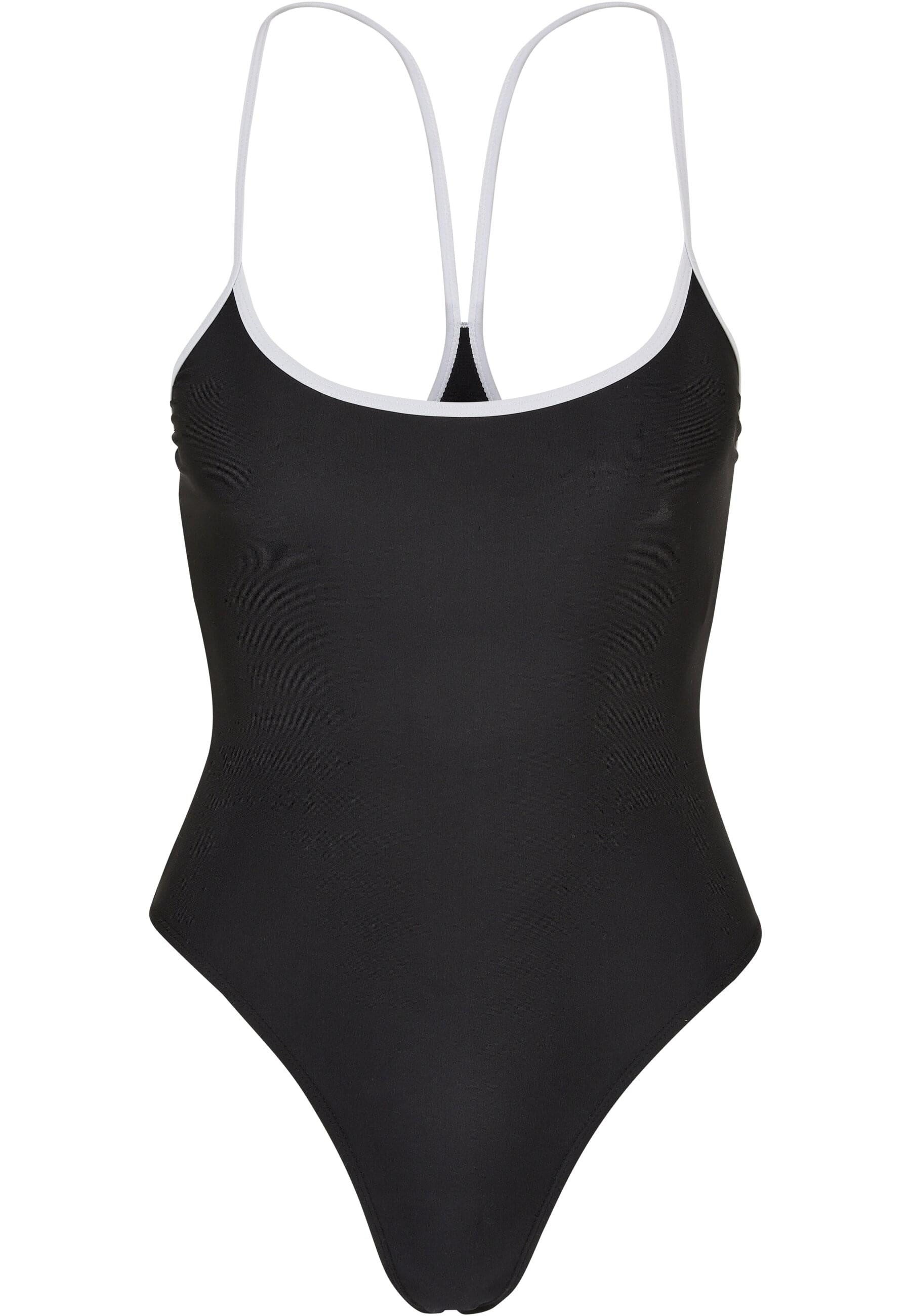 Badeanzug Urban Classics Damen Ladies Recycled Retro Swimsuit
