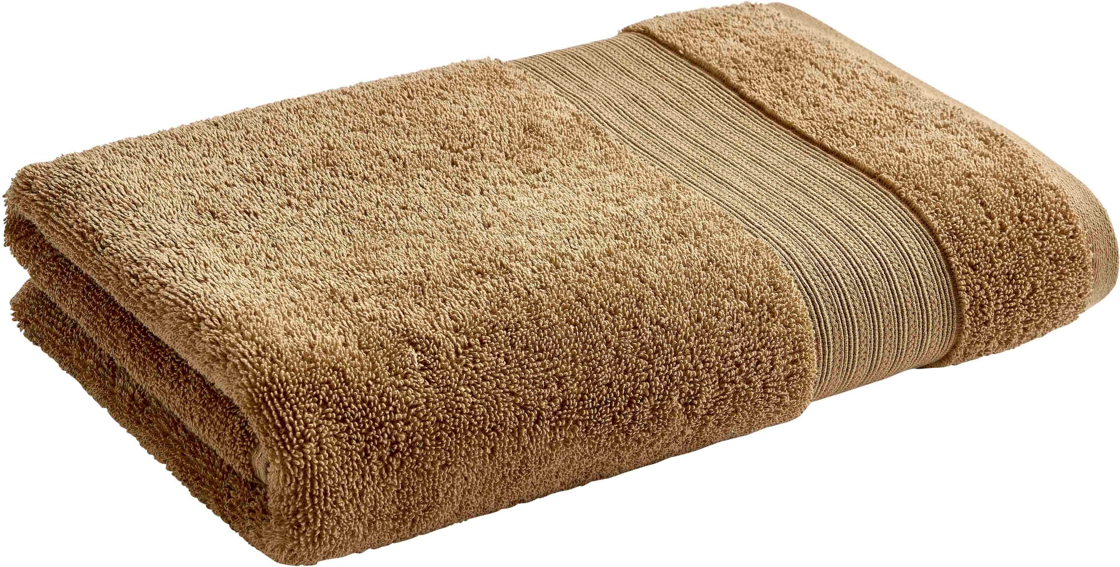 Christy Badetücher Organic, Walkfrottier (1-St), Luxus Handtuch 550g/m² - 100% Bio-Baumwolle, 70 x 125, 1 St.