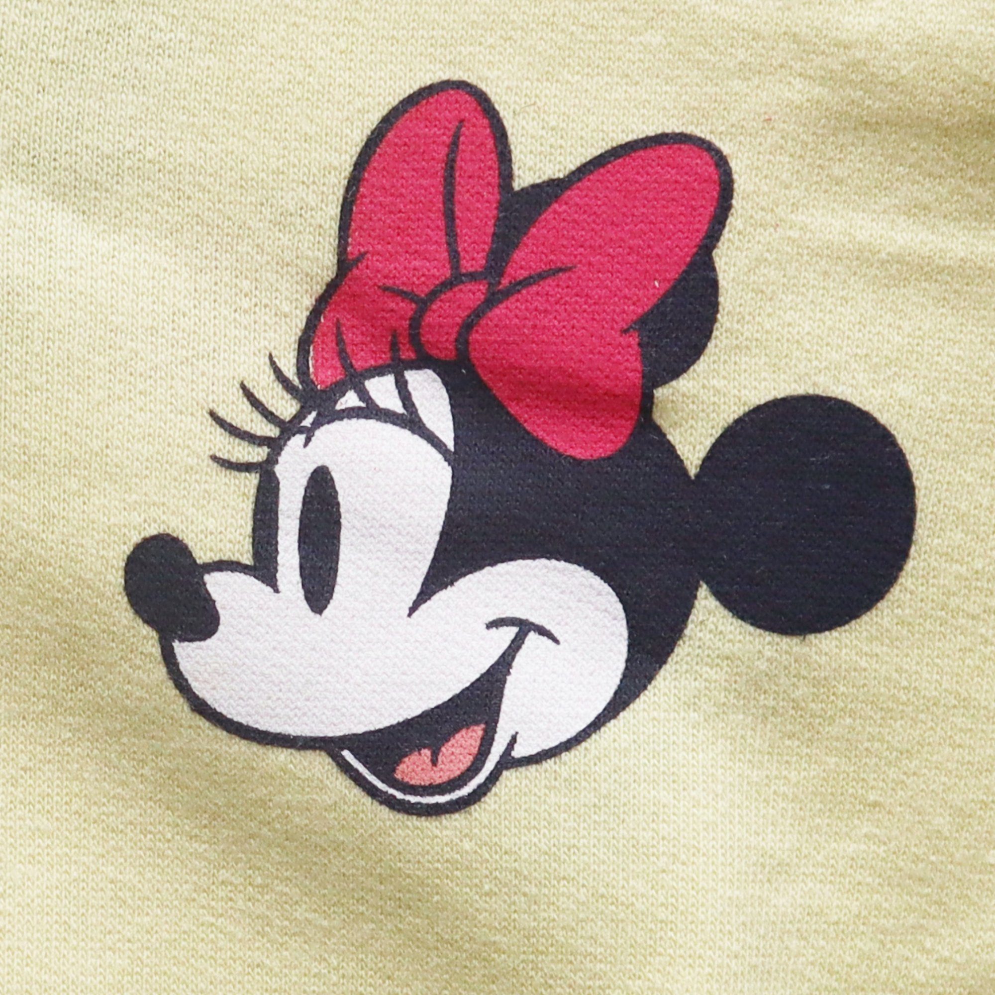 Kapuzenpullover Gr. 104 Gelb Kinder Minnie Minnie Maus Hoodie Mouse Disney Baumwolle 100% Pullover bis 134,