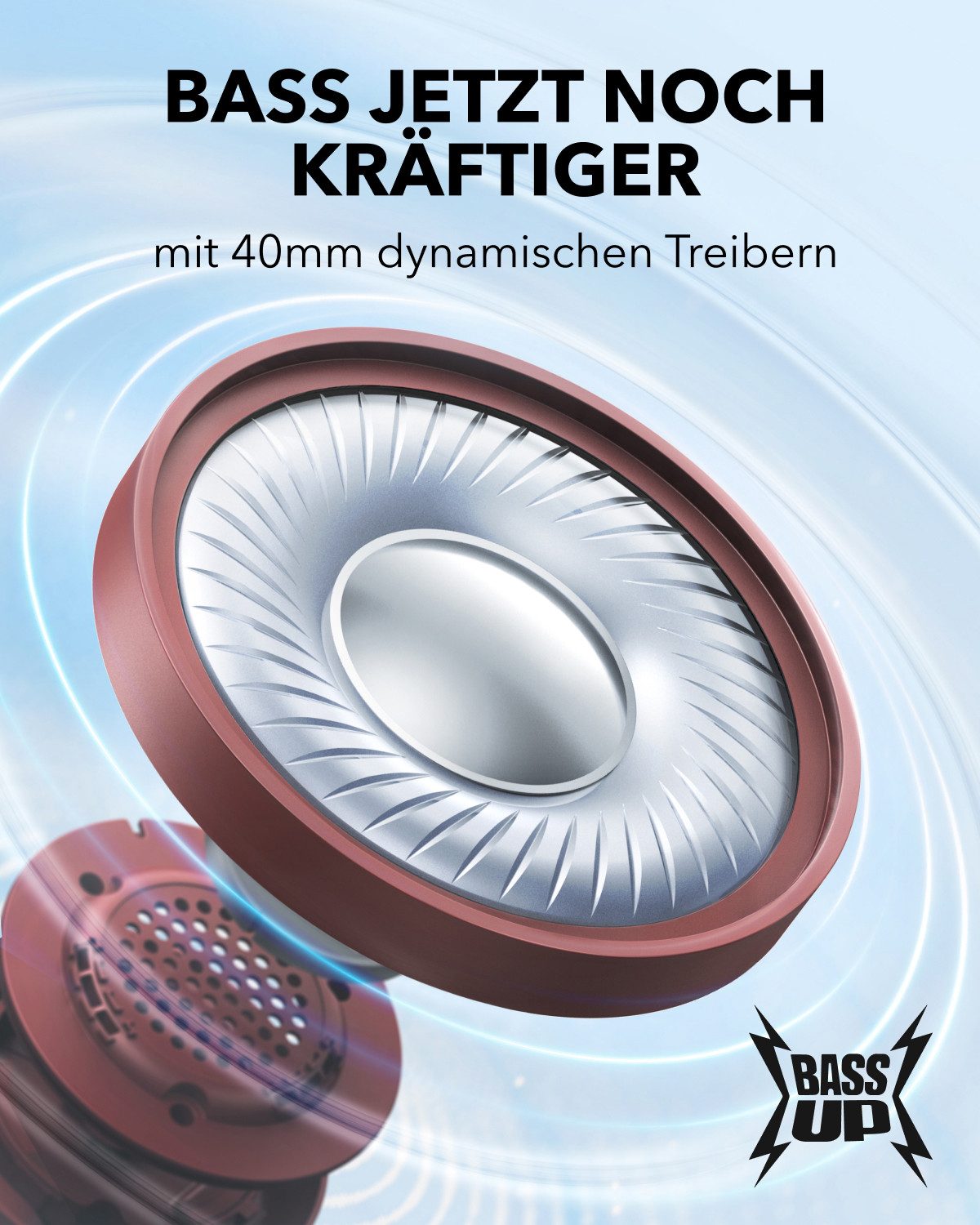 SoundCore soundcore H30i Kabellose On-Ear Kopfhörer On-Ear-Kopfhörer