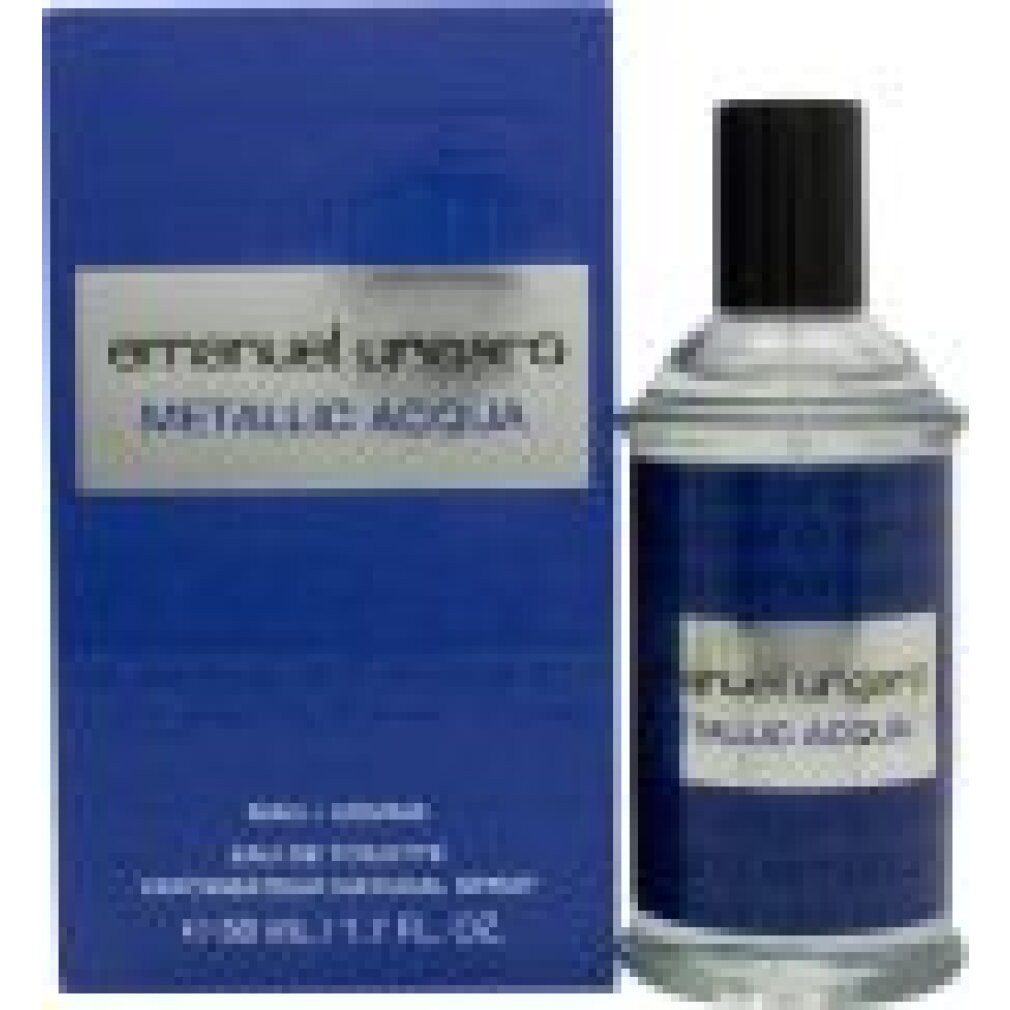 UNGARO Eau de Toilette Emanuel Metallic Acqua Men Eau de Toilette 50ml Spray