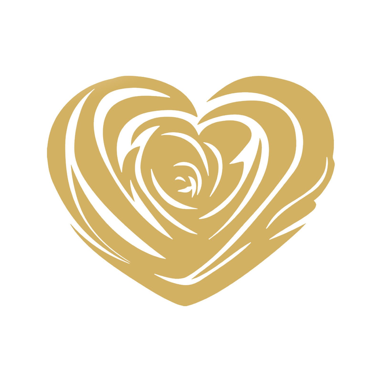 Jumpeak Wanddekoobjekt Verflochtene Herzen, Wanddeko Metall, Wohnaccessoires, Schlafzimmer, Wanddekorationen für Paare, Herzförmige Ornamente Wall Art