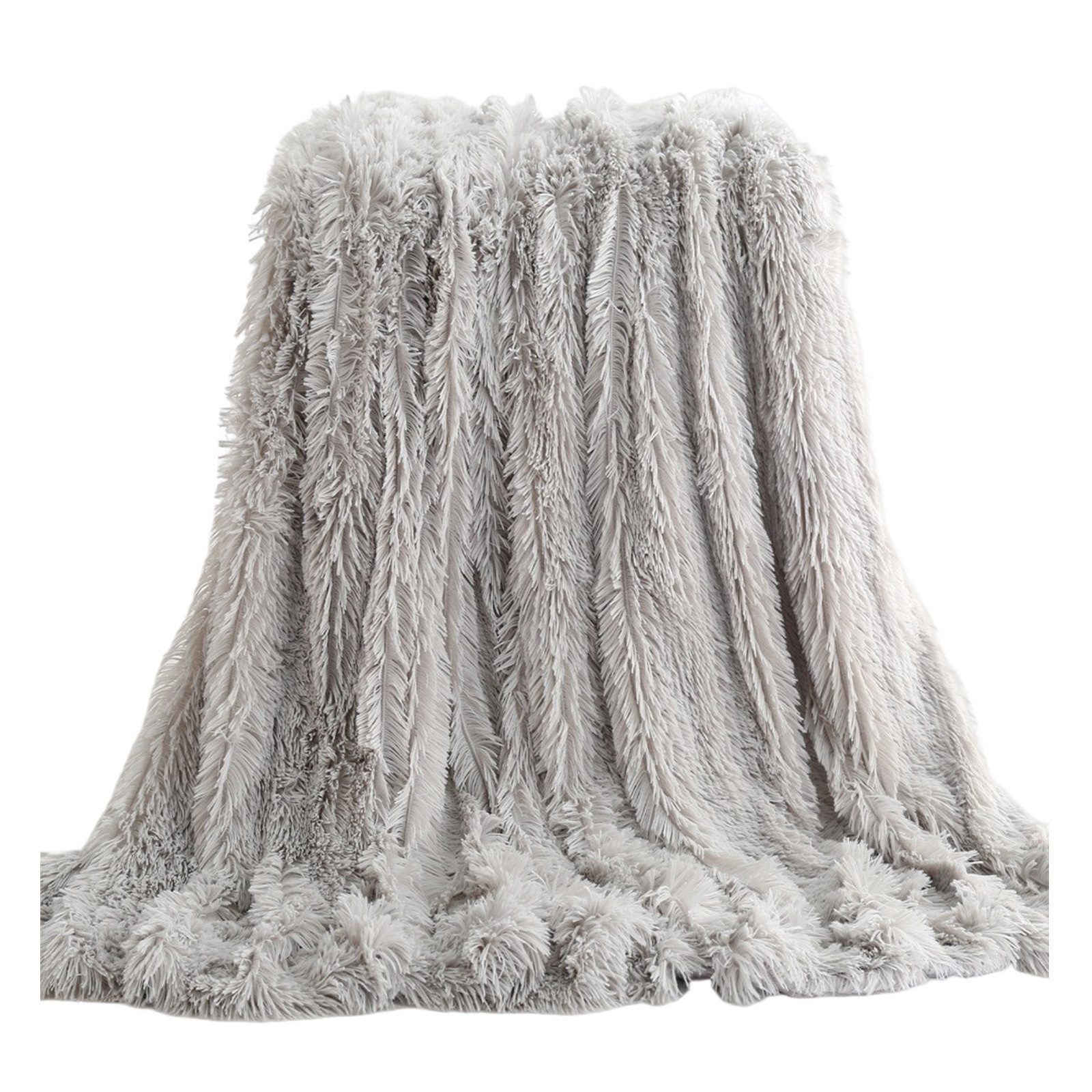 Wohndecke Weiche lange Zotteldecke, Flauschig Kuscheldecke, günstig online kaufen