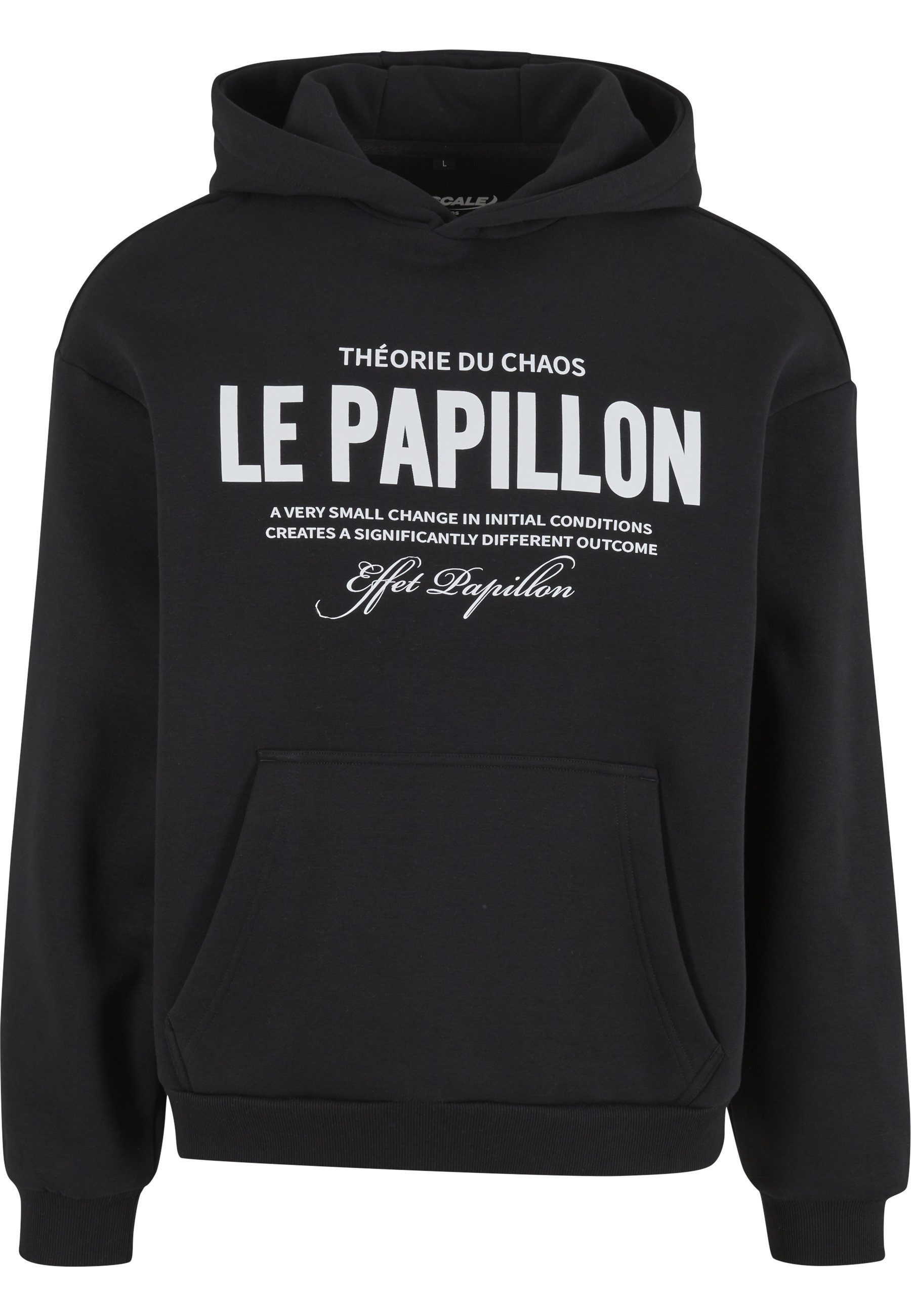 Upscale by Mister Tee Kapuzenpullover Upscale by Mister Tee Theorie Du Chaos Fluffy Hoody (1-tlg)