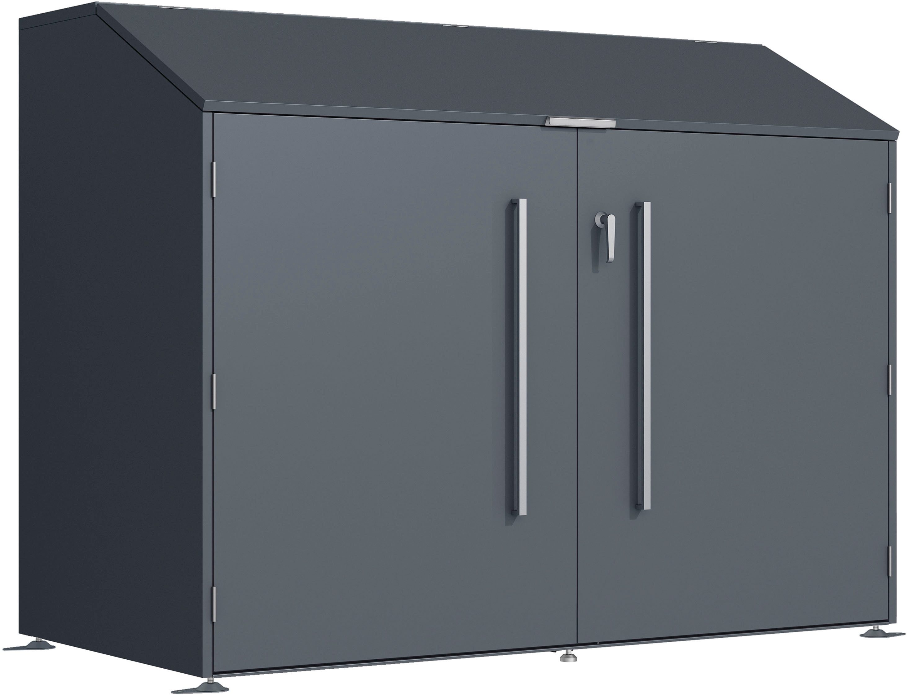 WESTMANN Fahrradbox Linea, BxTxH: 200x100x154 cm