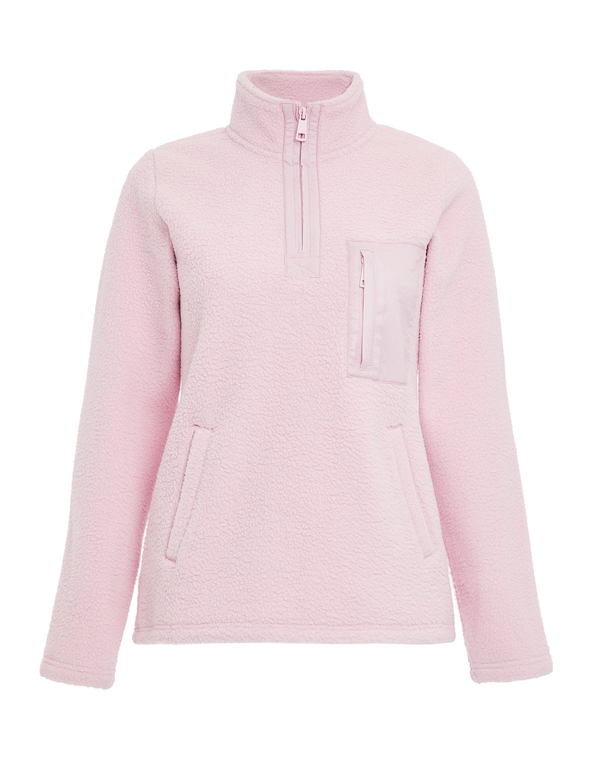 Threadbare Rundhalspullover THB Pharell 1/4 Zip Fleece (1-tlg) Half Zip Kra günstig online kaufen