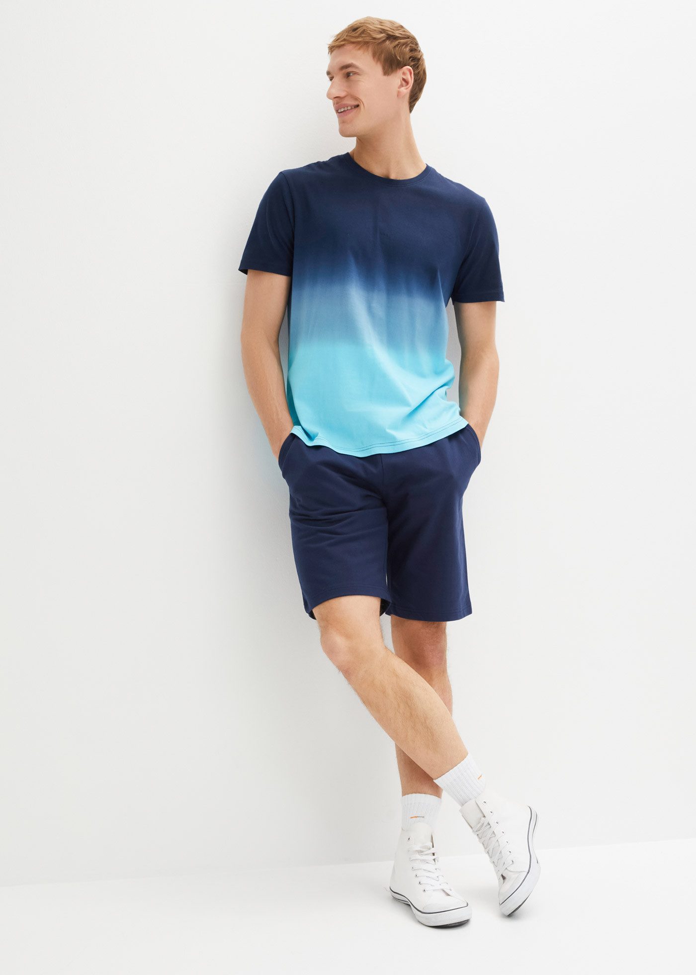 bonprix T-Shirt (Set, 2-tlg., 2) regular fit, Kurzarm, zweiteiliges Set mit günstig online kaufen
