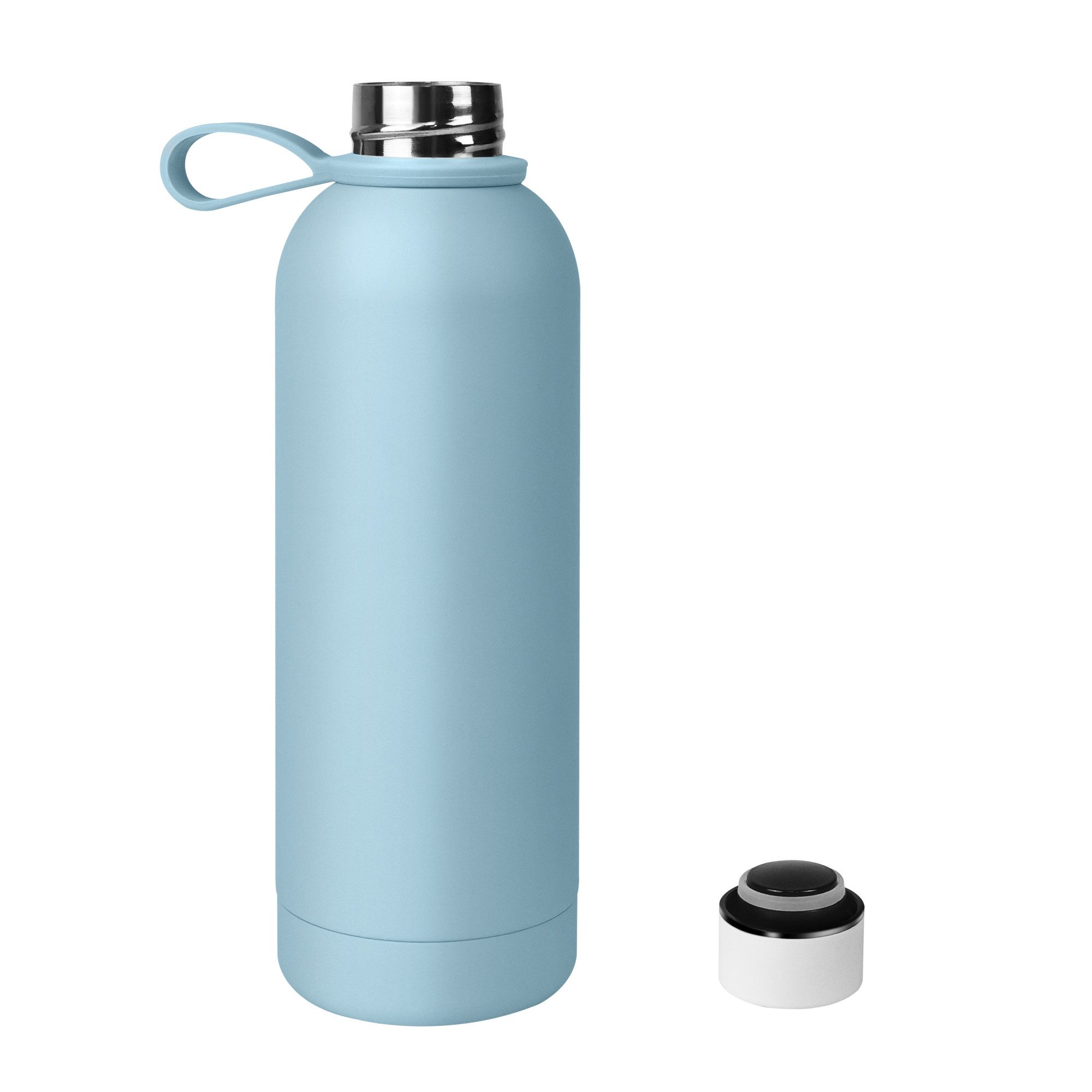 Thermoflasche 500/1000ml Bunt Trinkflasche, Edelstahl Isolierflasche