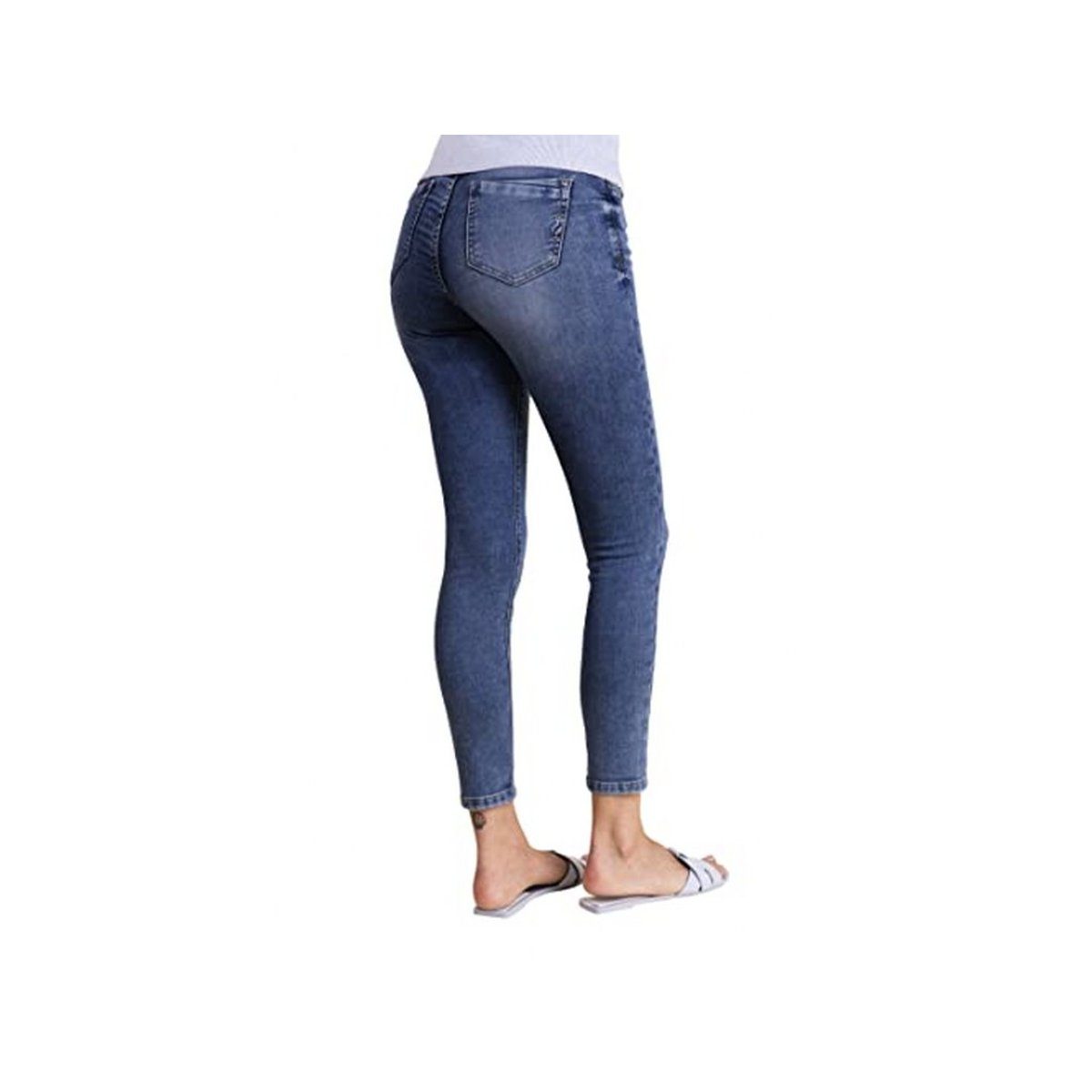 grün BLUE 5-Pocket-Jeans (1-tlg) FIRE