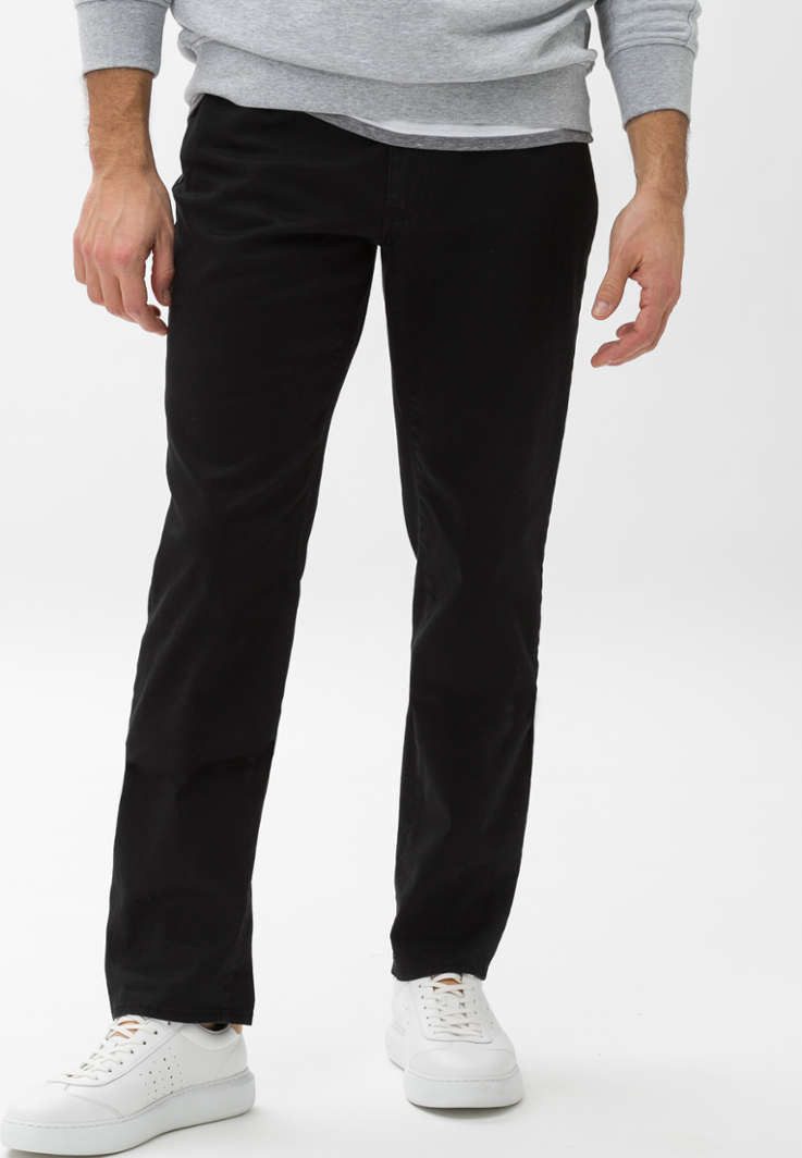 5-Pocket-Hose Style schwarz CADIZ Brax