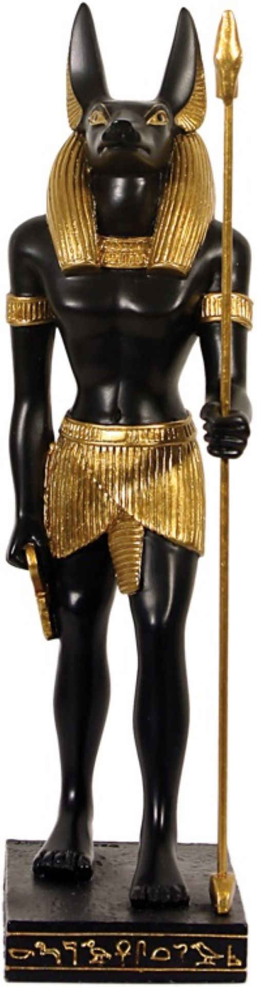 MystiCalls Dekofigur Ägyptischer Gott Anubis stehend - Ägypten Mythologie (1 St), Ägyptische Figur
