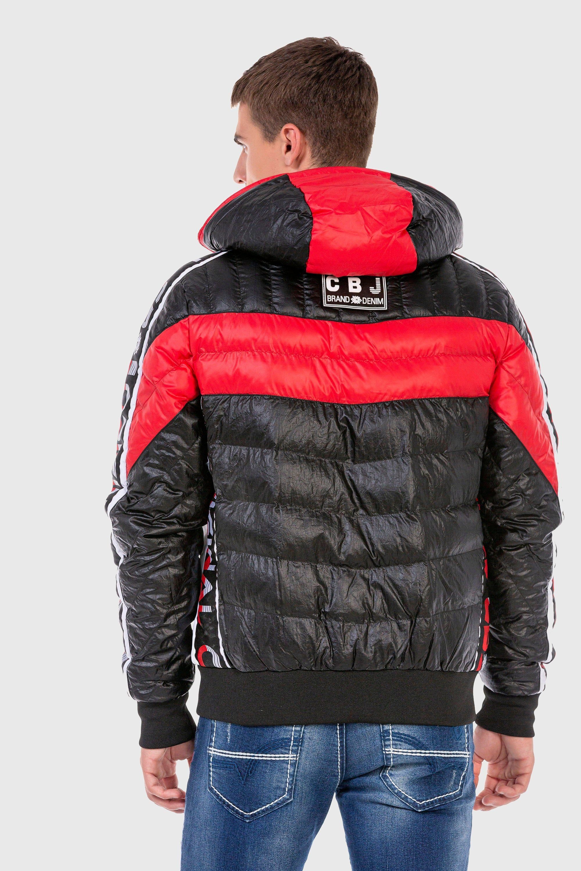 Cipo & Baxx Steppjacke Jacke mit modischer Steppung günstig online kaufen