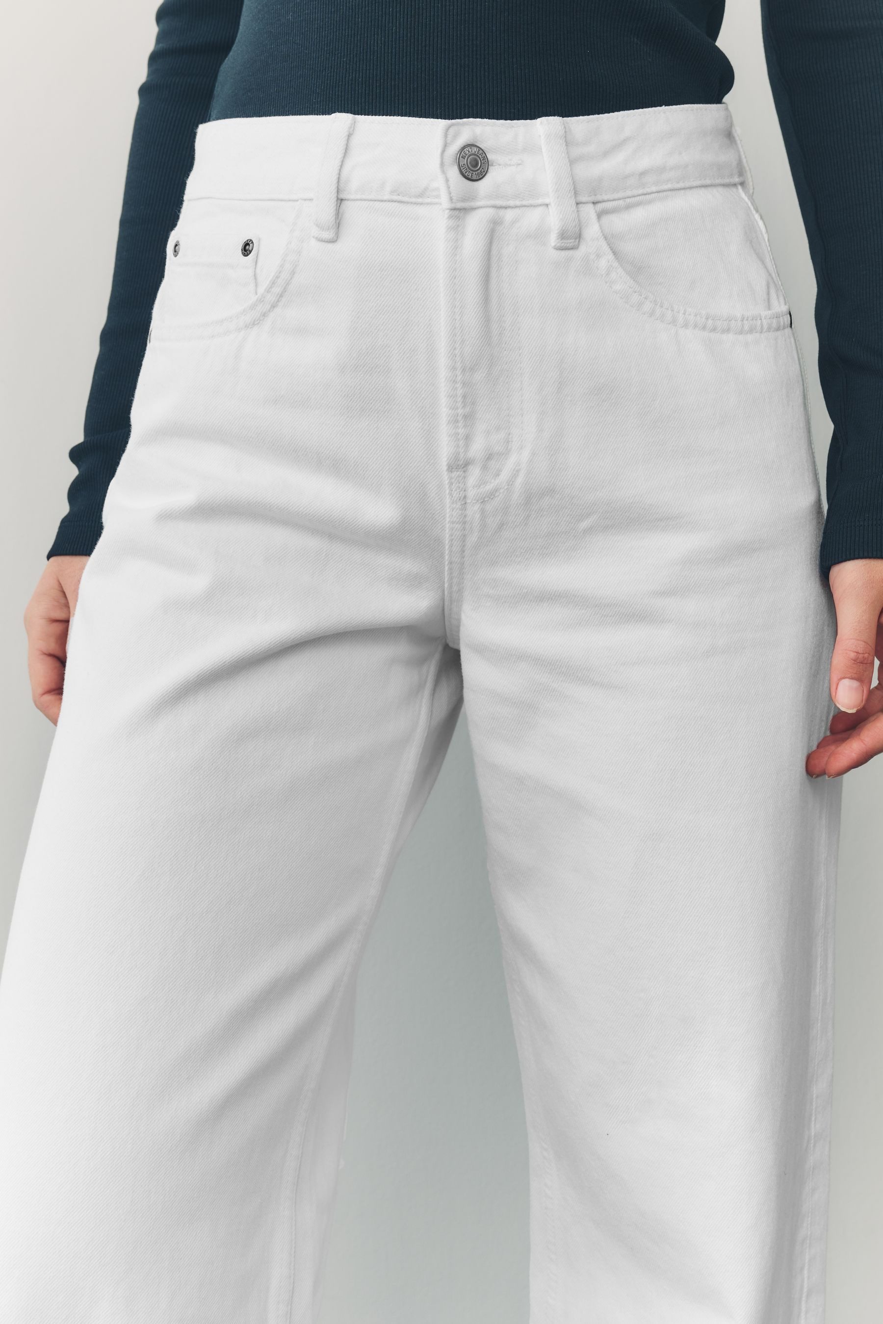 Next Weite Jeans Weit geschnittene Jeans (1-tlg)