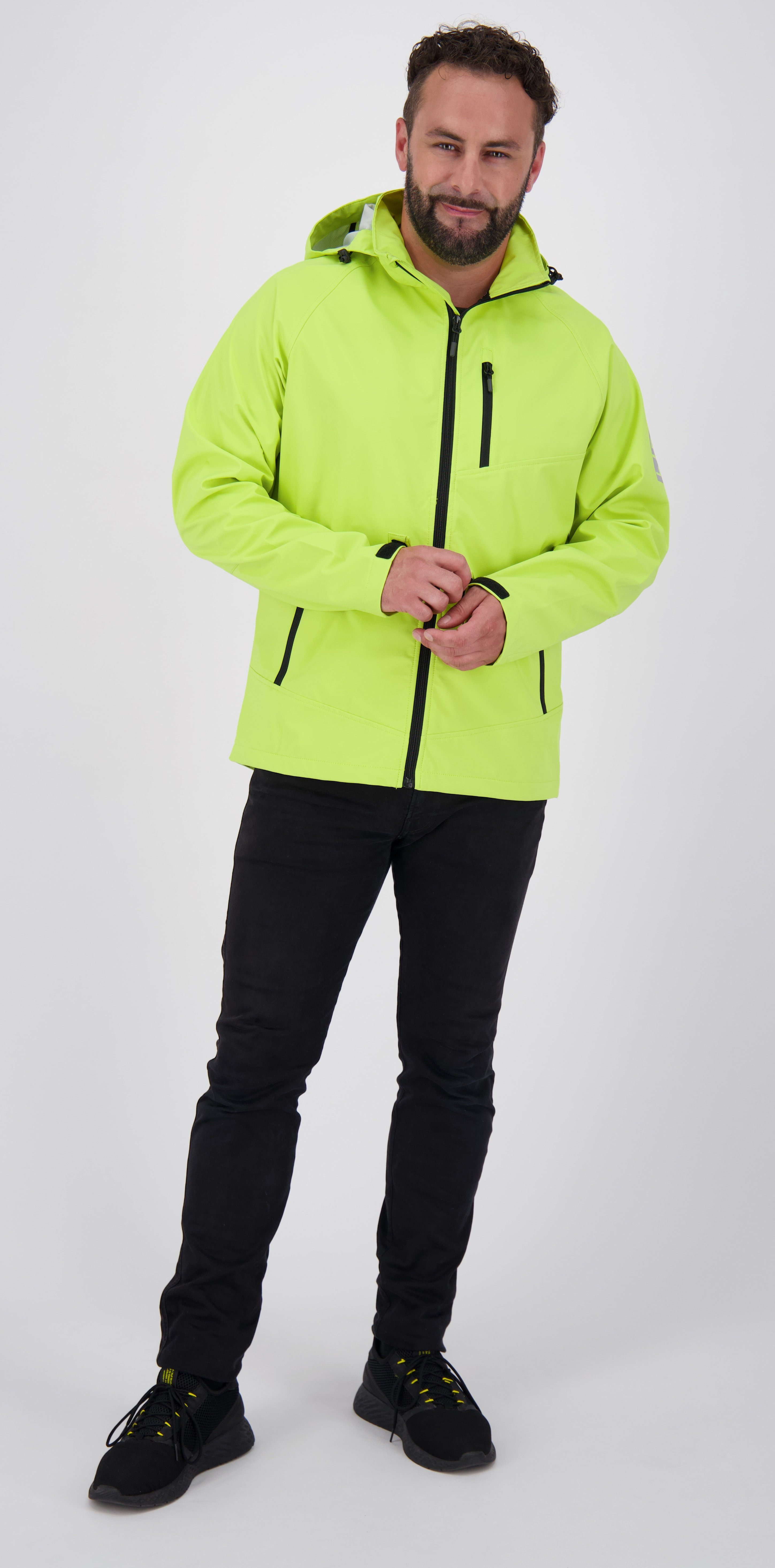 lime auch Softshelljacke DEPROC in erhältlich PEAK MEN II MECATIN Active Größen Großen