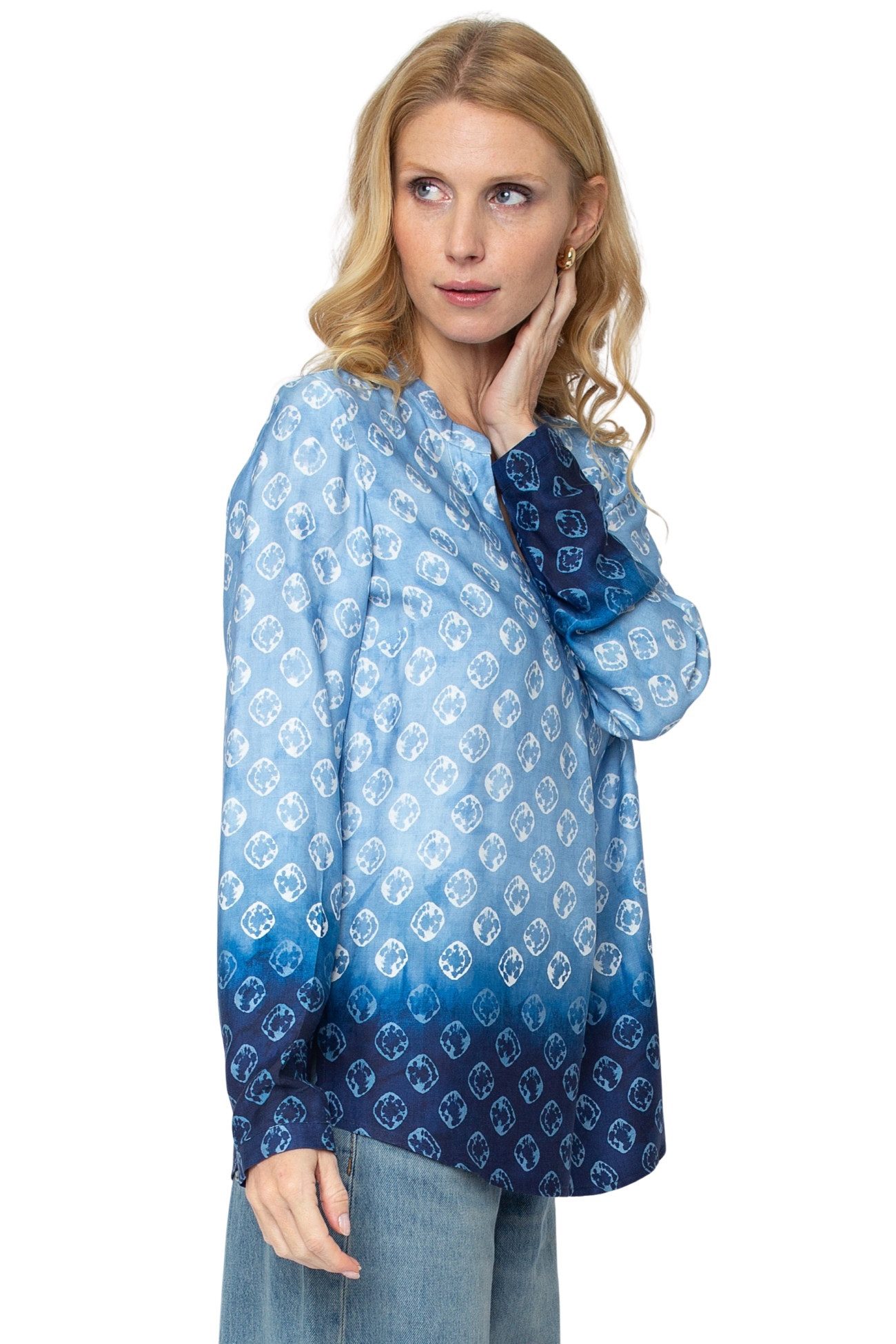 Emily Van Den Bergh Schlupfbluse Damenbluse 8709-650