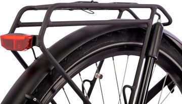 SAXONETTE E-Bike Premium Sport (Trapez), 10 Gang, Kettenschaltung, Mittelmotor, 522 Wh Akku