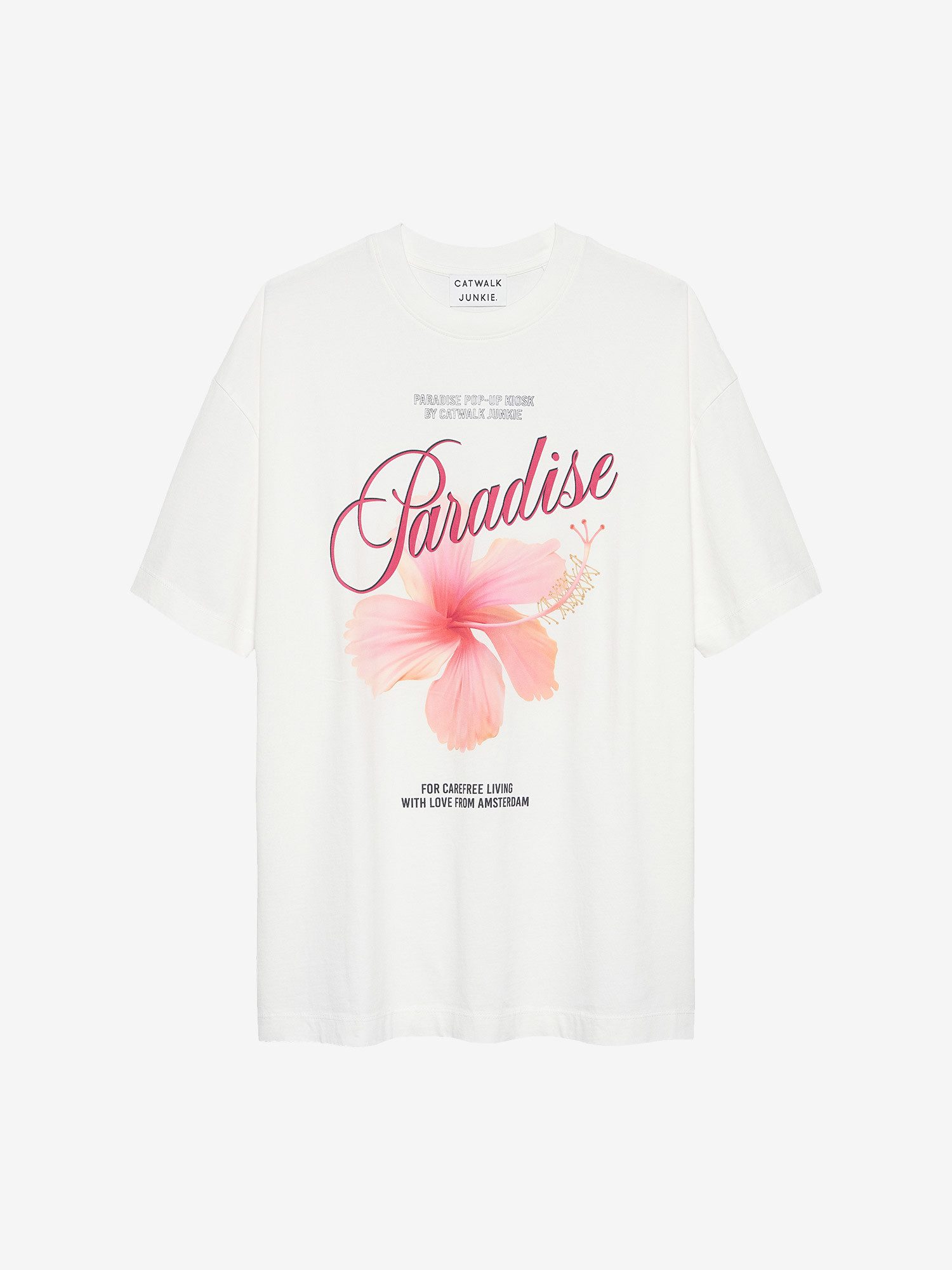 Catwalk Junkie Kurzarmshirt Oversized graphic Tshirt - Kurzarmshirt Damen - Printshirt oversized