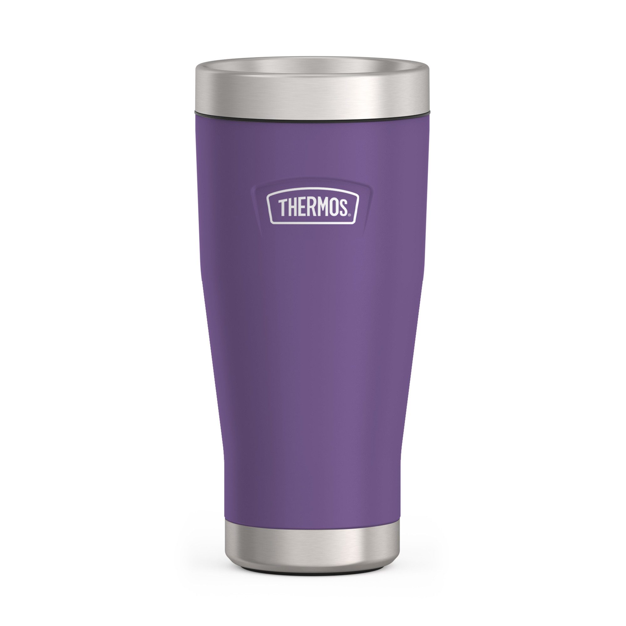 THERMOS Thermobecher ICON MUG, rutschfester Boden, 360° Trinkfunktion, spülmaschinenfest, 1-tlg., Edelstahl, Kunststoff, Silikon, 0,47l, 7h heiß & 22h kalt, absolut dicht, Dura-Seal-Deckel
