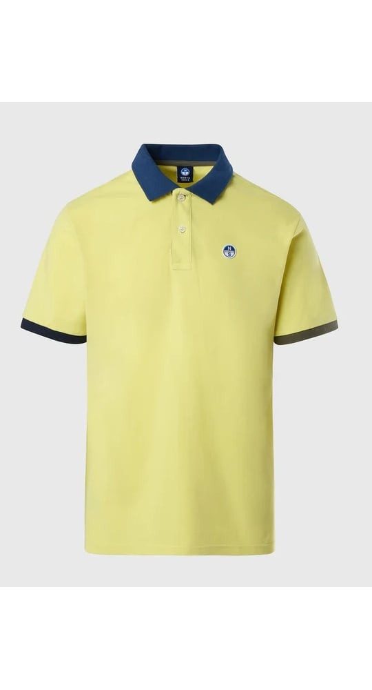 North Sails Poloshirt (Baumwolle) gelb Herren