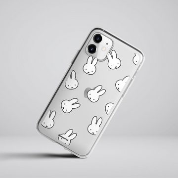DeinDesign Handyhülle Miffy Muster transparent Miffy Pattern Transparent, Apple iPhone 11 Silikon Hülle Bumper Case Handy Schutzhülle