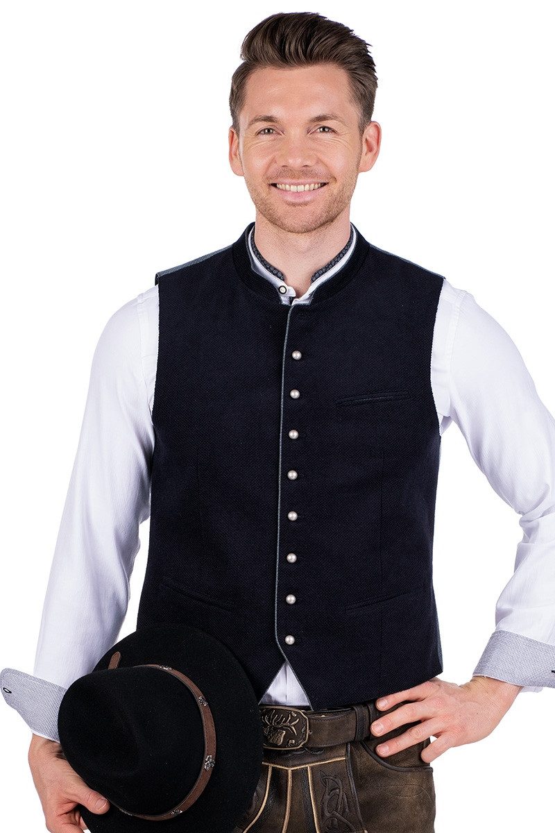 Trachtenweste Trachtenweste - BUCHBRUNN - nachtblau/denim