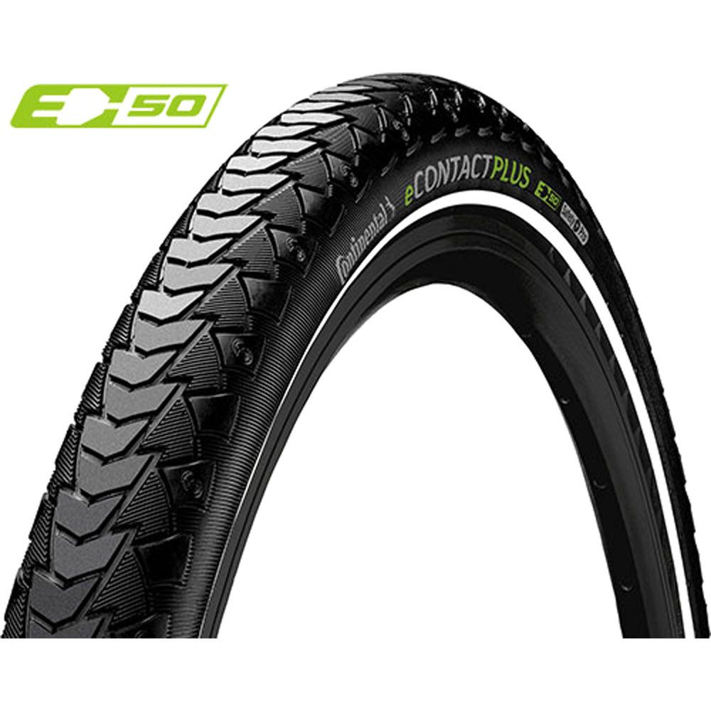 Fahrradreifen Continental 50-406 eCONTACT Plus E-50 schwarz-reflex
