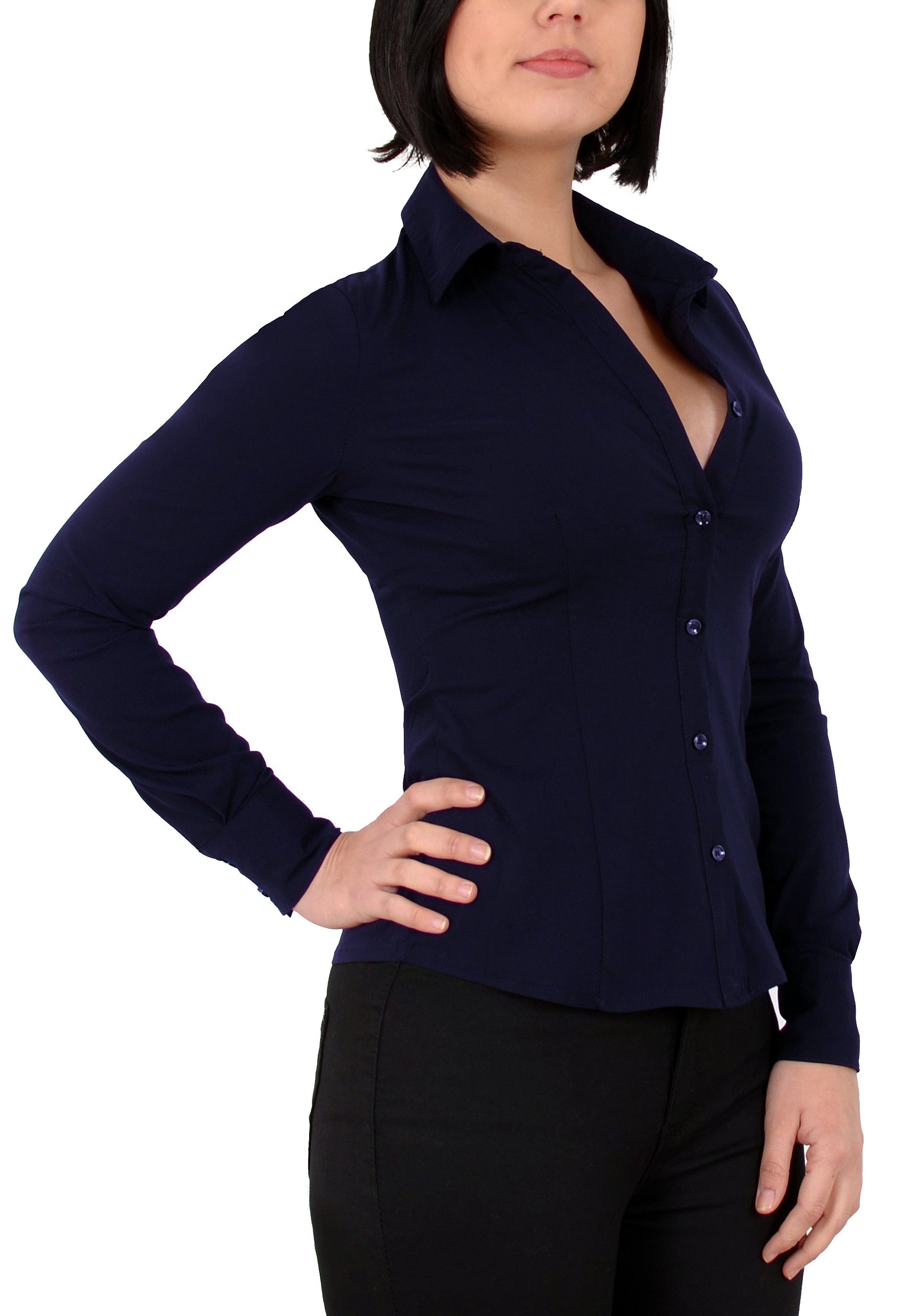 ESRA Langarmbluse Damen Bluse Langarm Damen günstig online kaufen