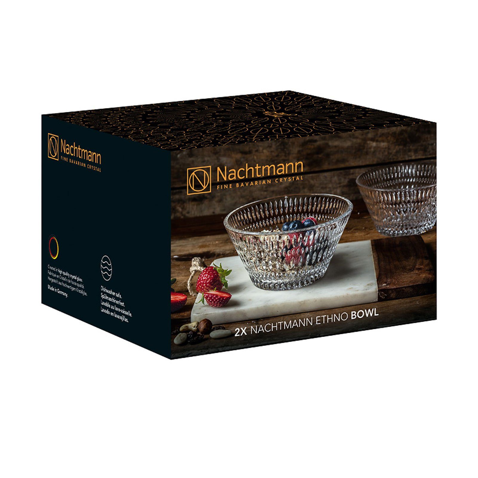 Nachtmann Schale Ethno, (2-tlg)