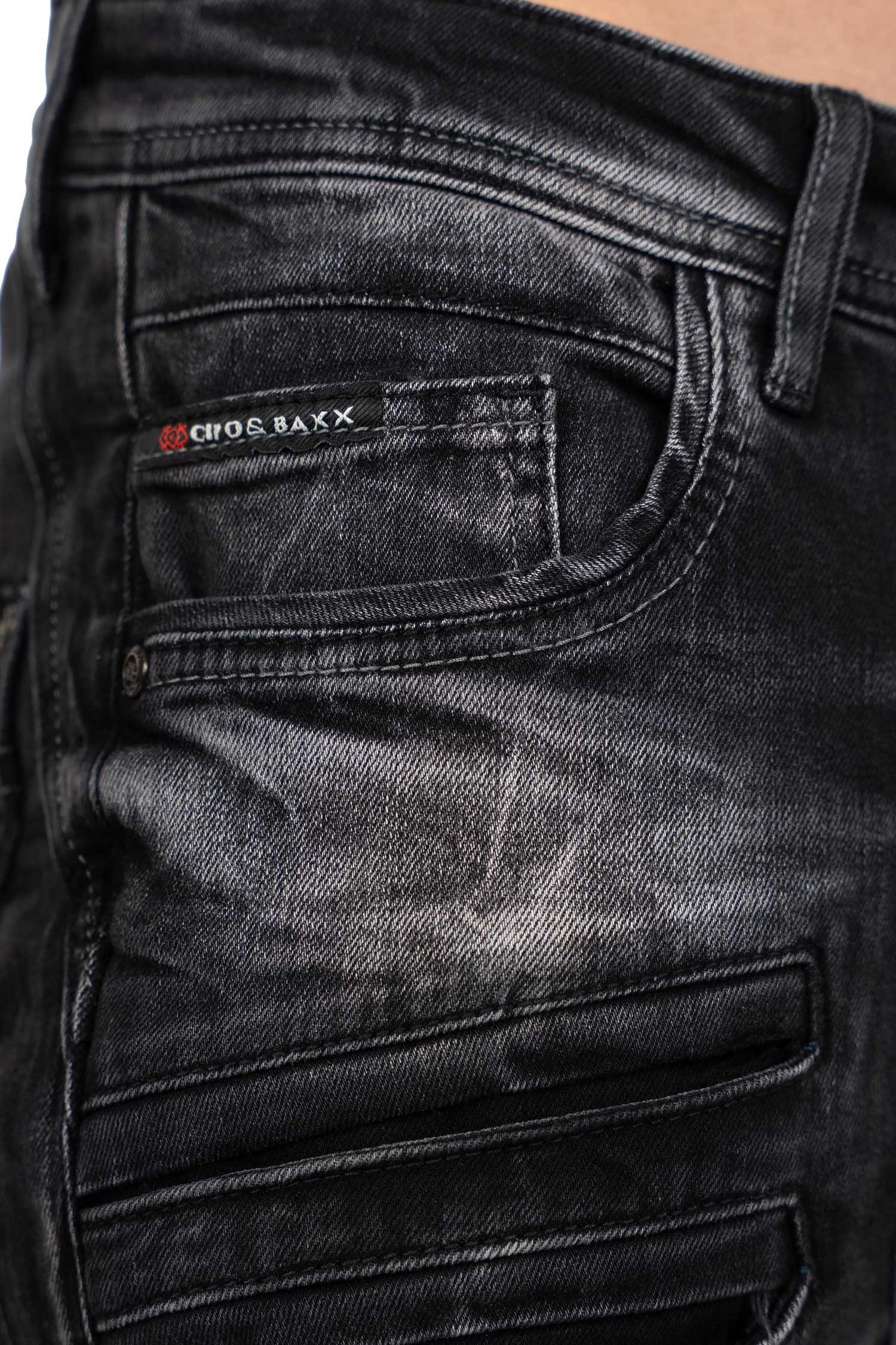 Regular-fit-Jeans Herren Regular Fit Hose Stonewashed BA-CD491