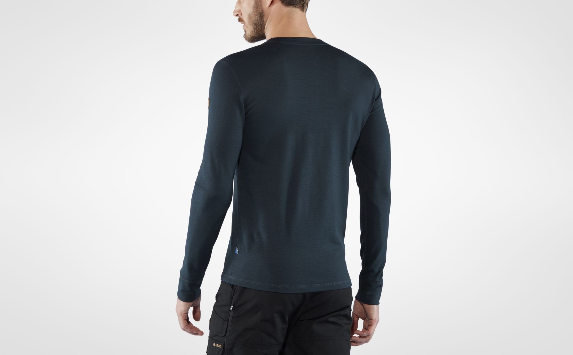 Fjällräven Langarmshirt Fjällräven M Singi Merino Herren Henley