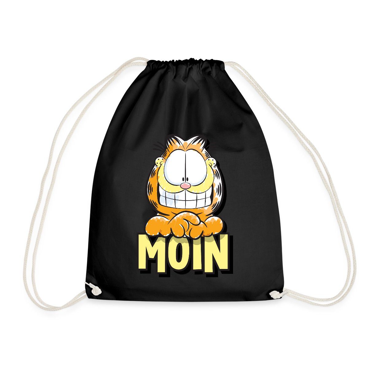 Spreadshirt Turnbeutel Garfield Moin Nordsee Ostsee Geschenk Turnbeutel (1-tlg)