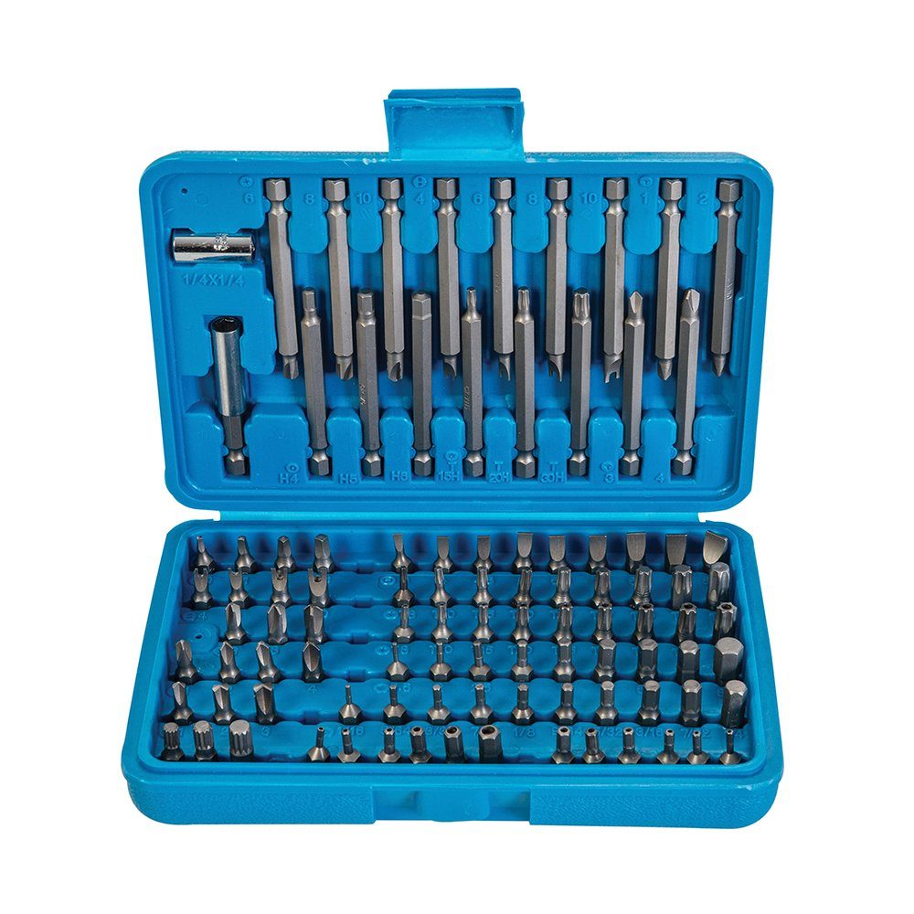 Silverline Bit-Set Sicherheitsbits 1/4 Zoll Satz 98-tlg.