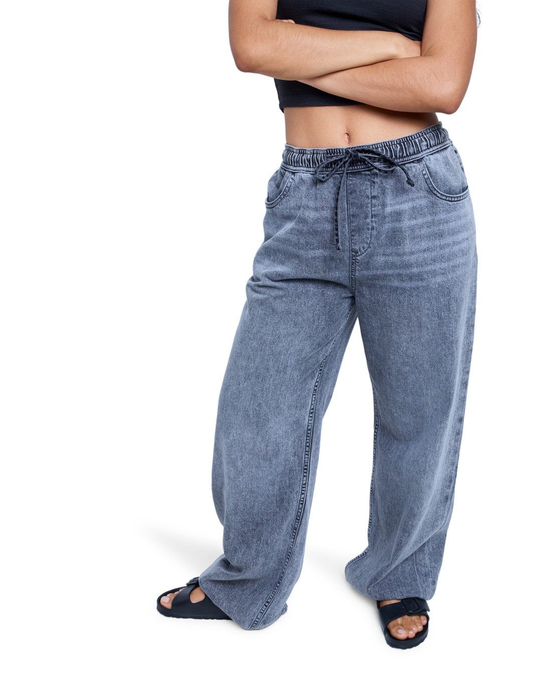 Roxy Relax-fit-Jeans Stunning View Mid Grey