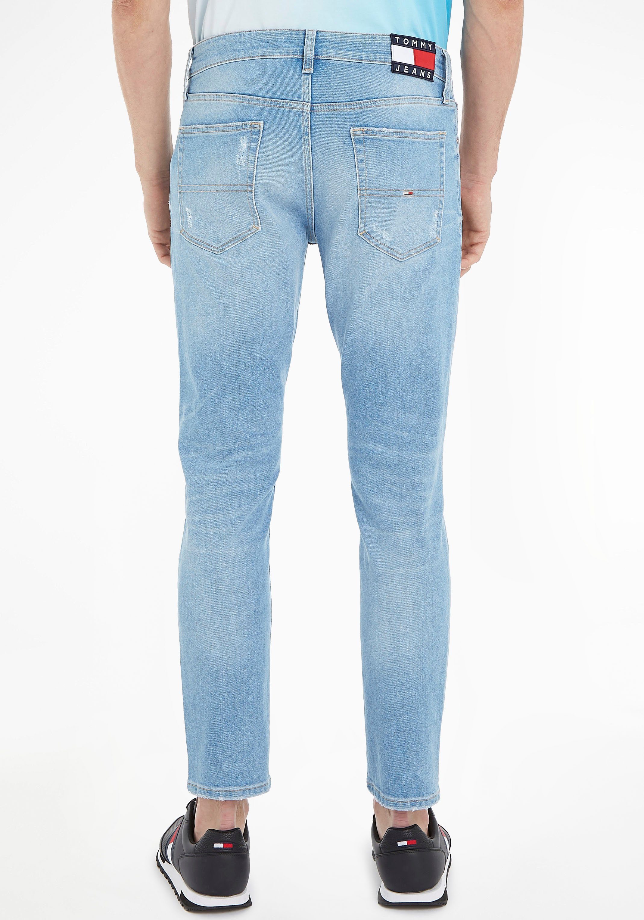 BG7114 SLIM Slim-fit-Jeans Tommy TPRD mit DenimLight AUSTIN Jeans Markenlabel