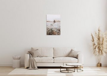 KUNSTLOFT Gemälde Schönheit auf dem Land 60x90 cm, Leinwandbild 100% HANDGEMALT Wandbild Wohnzimmer
