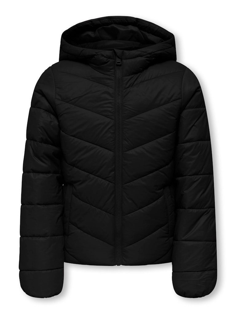 KIDS ONLY Steppjacke KOGKAJSA LIGHT QUILT HOOD JKT OTW NOOS (1-St) in Unifarbe
