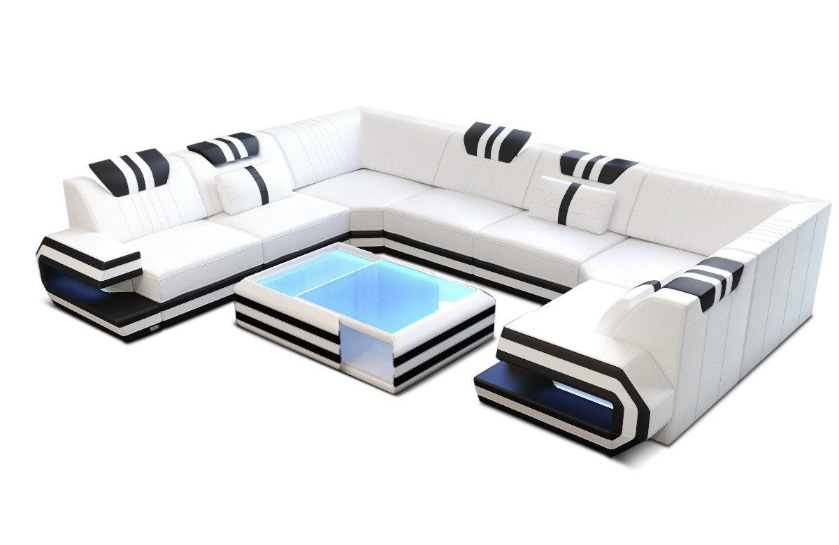 Sofa Dreams Wohnlandschaft Sofa Ledercouch Leder günstig online kaufen