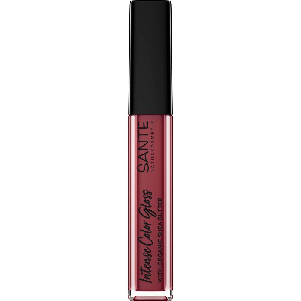 SANTE Lipgloss Intense Color Gloss Stubborn Plum, 5.3 ml