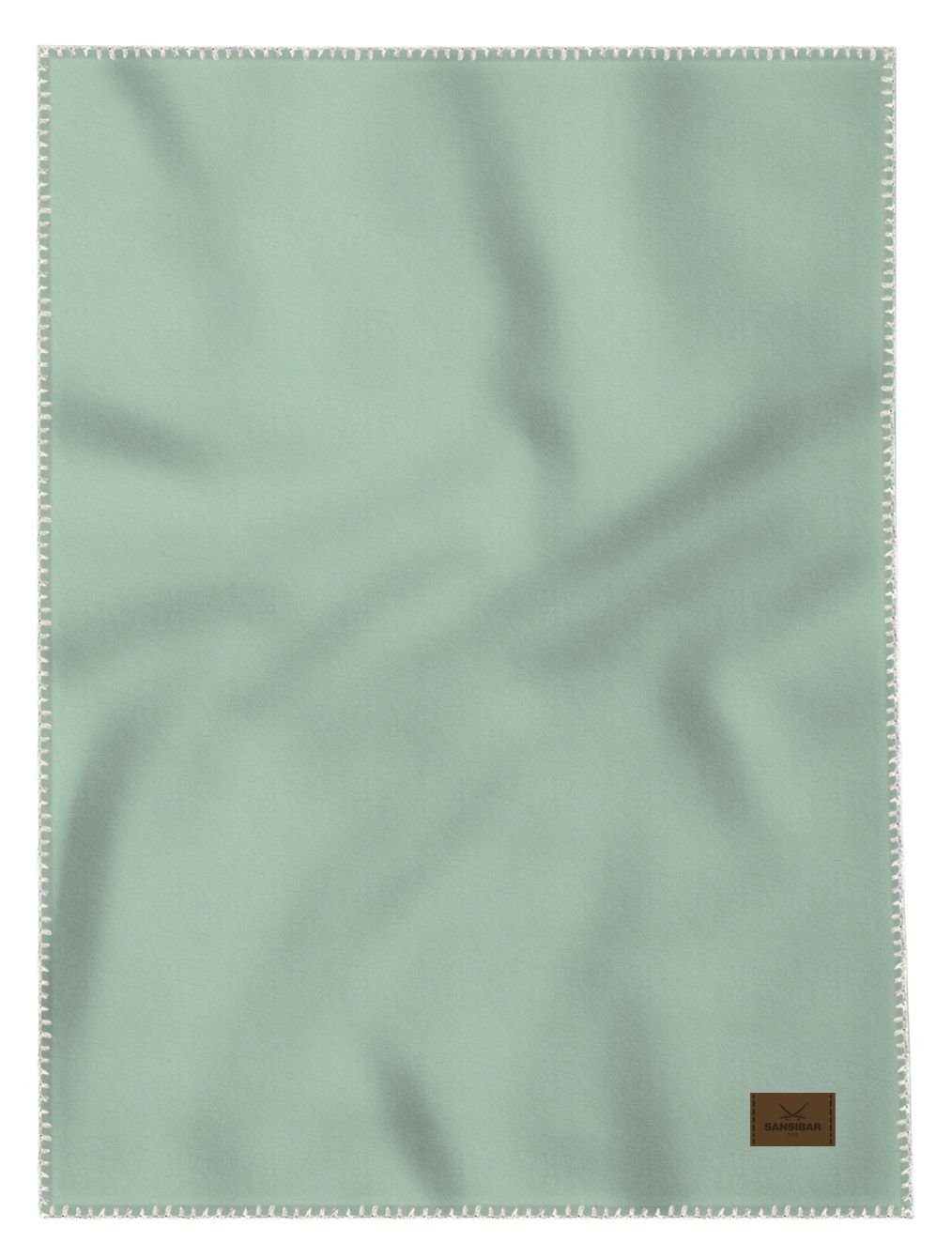 Wohndecke Wohndecke SANSIBAR jade BL 150x200 günstig online kaufen