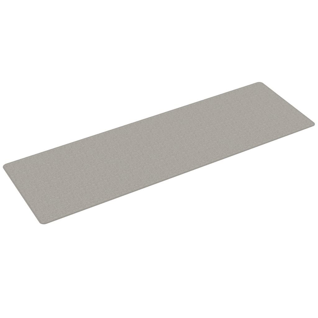 vidaXL Läufer, Teppichläufer Sisal-Optik Taupe 80x250 cm