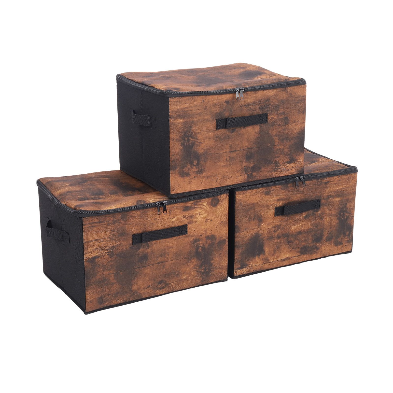 Sekey Aufbewahrungsbox Aufbewahrungsbox mit Deckel aus Vliesstoff Faltbare günstig online kaufen